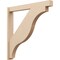 Ekena Millwork 5 1/2-in W x 42-in D x 42-in H Funston Block Rough Cedar Woodgrain TimberThane Outlooker, Primed Tan OUTUR055X42X42FST44RCPR - alternate 1